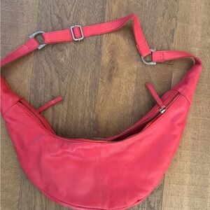 Free People Idle Hands Sling in Red WORN ONCE
